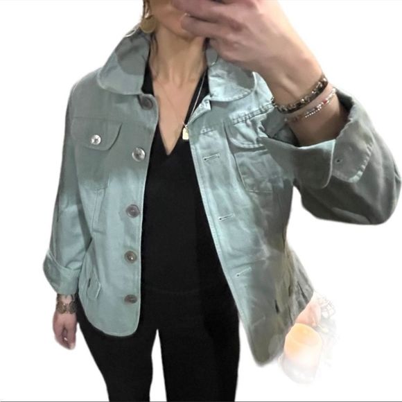 J.Jill 100% Cotton Spring Jacket S : M - Picture 9 of 14